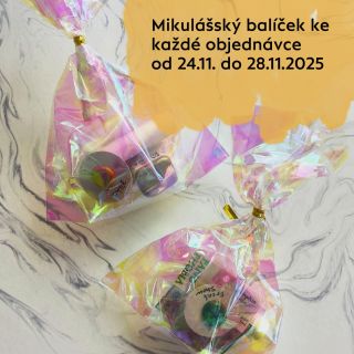 Vánoce se blíží a já pro vás mám jeden dárek už teď. Ke každé objednávce co přijde do pátku 28.11. přidám Mikulášský...